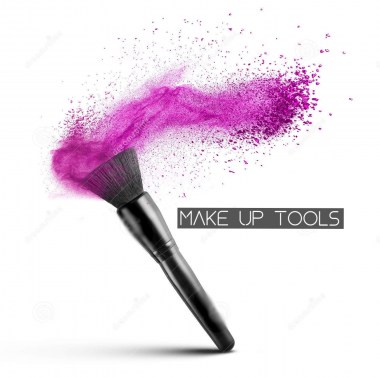 makeup-brush-pink-powder-isolated-white-41622344